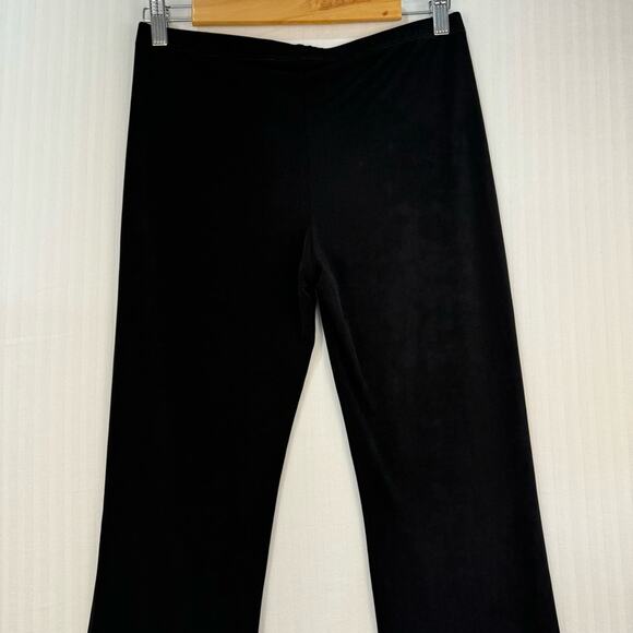 Lblisse Stretch Black Flare Pants Size Large Business Casual Dressy Classic - Picture 4 of 7